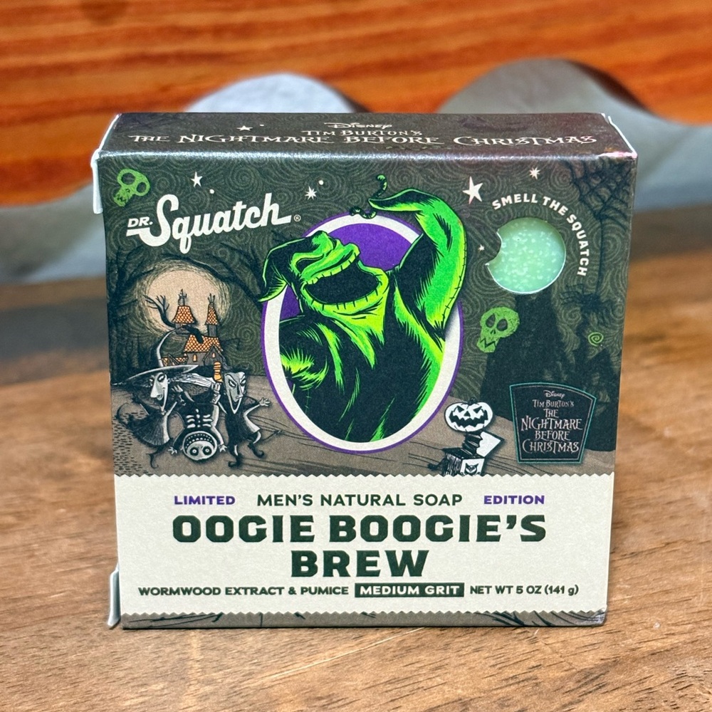 Dr. Squatch Limited Ed. Bar Soap Oogie Boogie's Brew Medium Grit 5oz